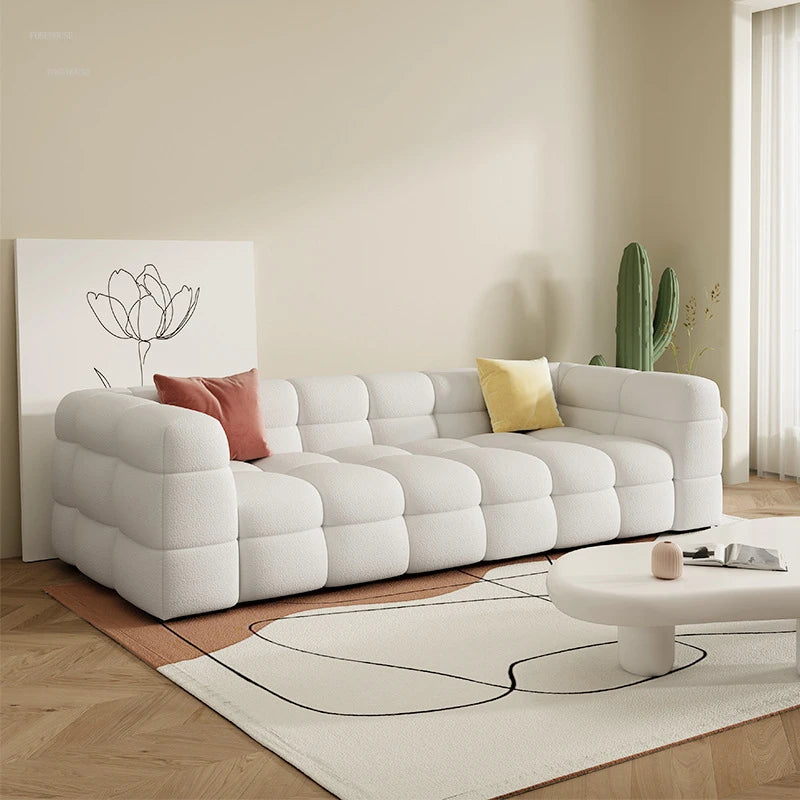 Nordic Velvet Living Room Sofa