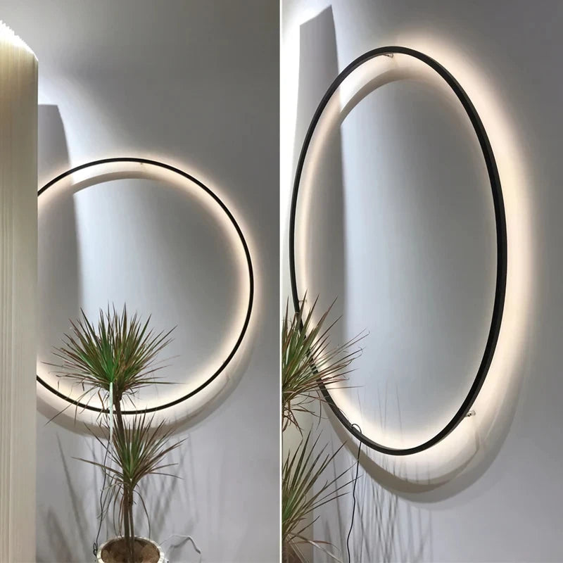 Bedroom Round Wall Light